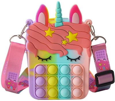 How cute is this one? You know your kid is going to love it! Pop-it Purse Fidget Bag Shoulder Bag