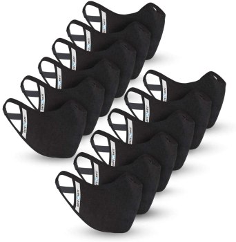 Super Hot! Amazon has this 12 Pack of Masks on sale now. Case-Mate Safe+Mate – Washable & Reusable – Adult L/XL – Cotton