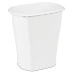 Sterilite, 3 gallon White Rectangular Kitchen Wastebasket
