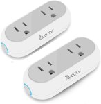 Lowest Price ever! 2 Pack!! Avatar Controls Smart Plugs Dual WiFi Outlets Sockets Switches with Energy Monitoring Works w/Alexa Google Home