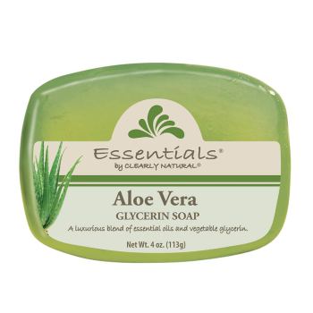 Price Mistake! 12 Pack For $6 (usually $22+) Essentials by Clearly Natural Glycerin Bar Soap, Aloe Vera, 4-Ounce
