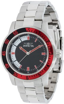Invicta Men’s Specialty Quartz Watch with Stainless Steel Strap, Silver, 22 (Model: 38590)