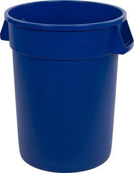 Price Mistake! 4 Pack For $59.99 (Usually $159.99) Round Trash Container, 32 Gallon Capacity