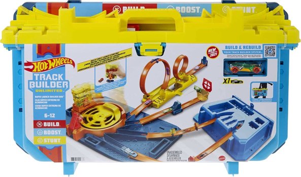 Hot Wheels Track Builder Unlimited Rapid Launch Builder Box