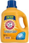 Arm & Hammer “340 Loads” Liquid Laundry Detergent, Clean Burst Dual HE, 459oz
