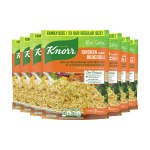 7 Pack For $7 Knorr Rice Side Dish Chicken Broccoli Family Pack 11 oz