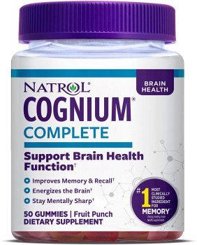 Price Mistake on Amazon! Natrol Cognium Complete, Brain Health, 100 mg Gummies, 50 Count