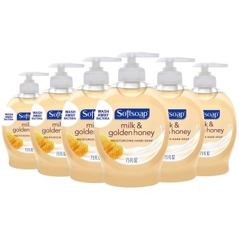 6-Pack 7.5-Oz Softsoap Moisturizing Liquid Hand Soap (Milk and Honey) for $4.14 ($0.69 each)