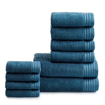 10 Hotel Style Egyptian Cotton Towels (4 Colors)
