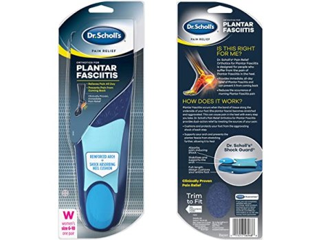 Dr. Scholl’s Women’s Plantar Fasciitis Pain Relief Orthotic Insoles For $8 + Free Shipping w/ Prime @ Woot
