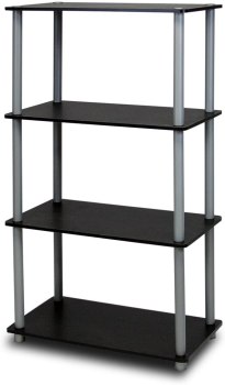 Furinno Turn-N-Tube 4-Tier Multipurpose Shelf Display Rack