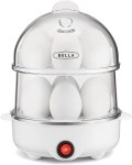 BELLA 17288 Double Cooker, Rapid Boiler, Poacher Maker Make up to 14 Large Boiled Eggs