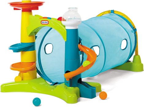 Little Tikes Learn & Play 2-In-1 Activity Tunnel With Ball Drop Game, Music, Accessories, And More For $24.74 From Amazon After $25 Price Drop!