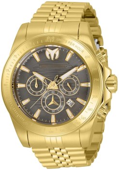 Technomarine Men’s Manta Ray Quartz Watch with Stainless Steel Strap, Gold, 24 (Model: TM-220150)