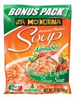 12 Pack For $5.30 La Moderna Alphabet Soup 3.5 Oz (Must choose Amazon as the seller!)