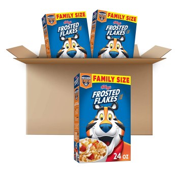 3-Pack of Family Size Kellogg’s Frosted Flakes Breakfast Cereal $8.35 – $9.55 + Free Shipping
