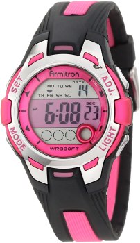 RUN!!! $7.63!! Armitron Sport Women’s 45/7030 Digital Chronograph Resin Strap Watch