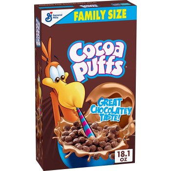 18-Oz Cocoa Puffs Chocolate Breakfast Cereal with Whole Grains $3.15 – $3.55 + Free Shipping