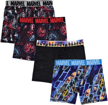 Marvel Boys’ Hero Avengers Underwear Multipacks Size: 6, 8, 10