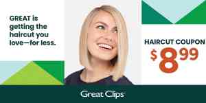 Great Clips Haircuts for Only $8.99 with Coupon