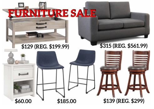 walmart furniture sale, glitch and price mistake
