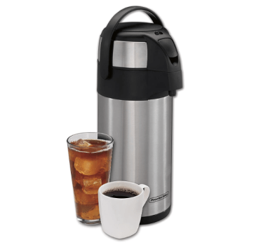 Proctor Silex 3 Liter Airpot Hot Coffee Beverage Dispenser With Pump For $24.99 From Amazon