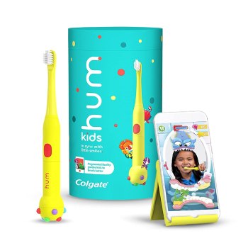 Colgate Hum Kids Powered Toothbrush, Yellow $14.72 down from $29.99