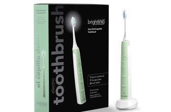 Brightline Rechargeable Sonic Electric Toothbrush ADA Accepted With Adjustable Intensity