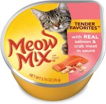 🔥 Price Mistake! 🔥 12 Packs For $7.68 Meow Mix Tender Favorites Wet Cat Food, 2.75 Ounce Cups