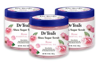 Mistake / glitch! 3 Pack For $5.98 Dr Teal’s Shea Sugar Body Scrub, Rose with Essential Oil, 19 oz
