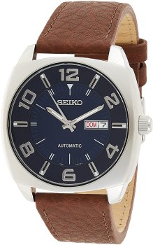 Seiko SNKN37 Automatic Watch on Leather Strap $99 + free s/h at Amazon