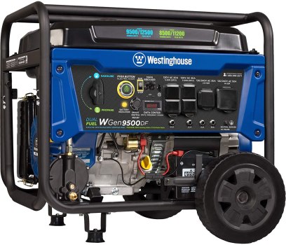 Amazon has Westinghouse WGen9500DF 9500W Dual Fuel Portable Generator for $830.35. Shipping is free.