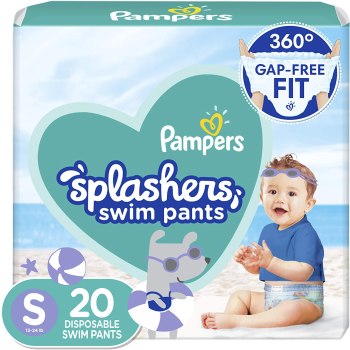 🔥 Pampers Splashers Swim Diapers only $6.74 or $5.84. Summer is coming, you will need these