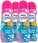 4 Pack!  21oz Purex Crystals in-wash Fragrance and Scent Booster For $10.77