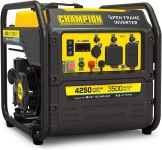 Champion Power Equipment 200954 4250-Watt RV Ready Open Frame Inverter Generator, Quiet Technology