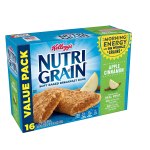🔥 $5.16 🔥 Kellogg’s Nutri-Grain Soft Baked Breakfast Bars, Made with Whole Grains, Kids Snacks, Value Pack, Apple Cinnamon, 1.3 Oz – 16 Count