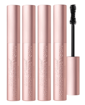 WOW! 4 Pack!Too Faced Better Than Sex Mascara via HSN