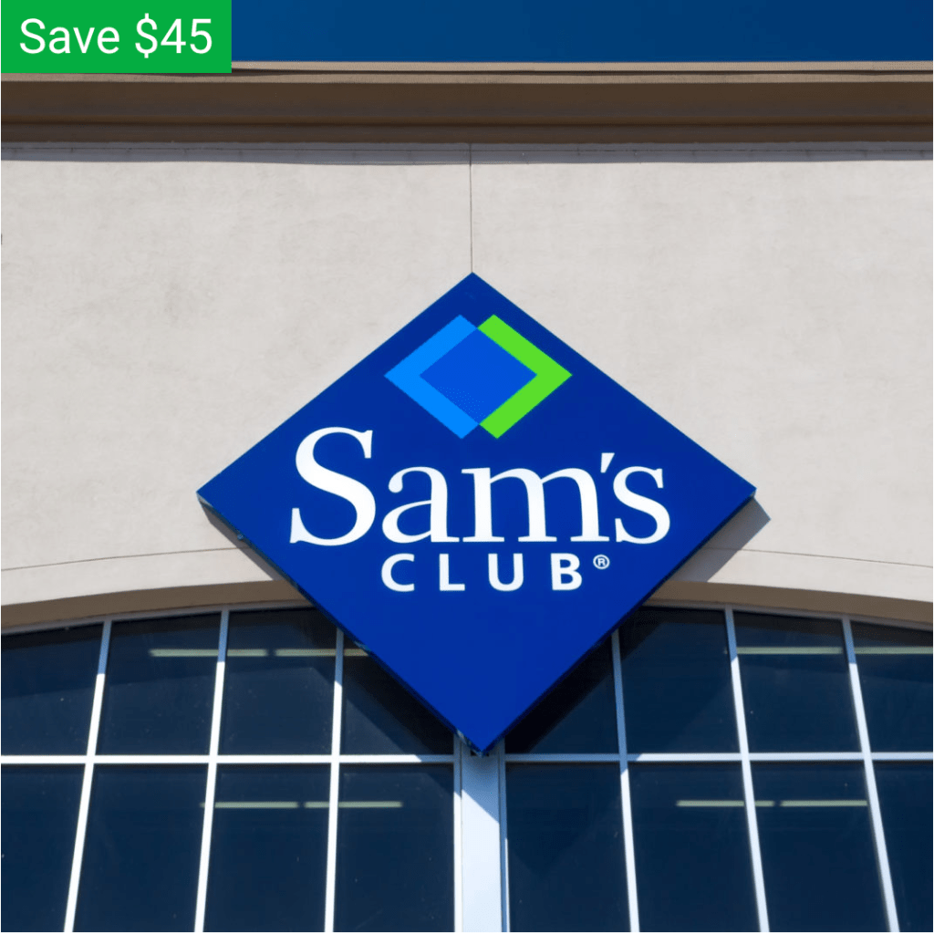 Sam’s Club membership deal: Join Sam’s Club for $45 and save $45