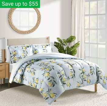Any-size 3-piece comforter sets from $25 at Macy’s