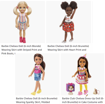 Barbie Club Dolls only $3.49 or get 2 For only $5.23