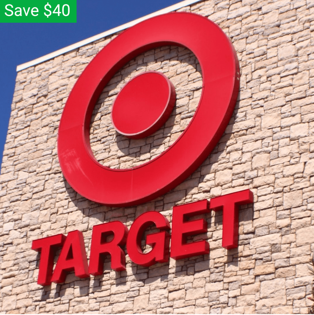 New Target RedCard holders save $40 on a $40+ future purchase