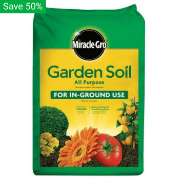 In-store: Miracle-Gro all-purpose 0.75-cu ft garden soil for $2.29 @ Lowe’s