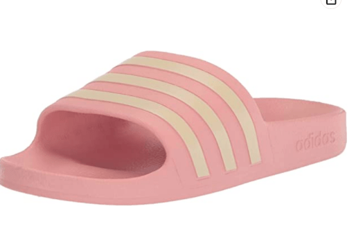 100% Textile Synthetics Made in the USA or Imported Synthetic sole Women's slides with a classic look for all-day style EASY-ON DESIGN: Slip-on construction for easy on and off DURABLE UPPER: Single-bandage synthetic upper for durability QUICK-DRYING FOOTBED: Cloudfoam footbed dries quickly for step-in comfort SYNTHETIC OUTSOLE: A durable synthetic outsole provides traction