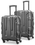 Samsonite Centric 2 Hardside Expandable Luggage w/Spinner Wheels, Black, 2-Piece Set (20/24) $146.24 + Free Shipping