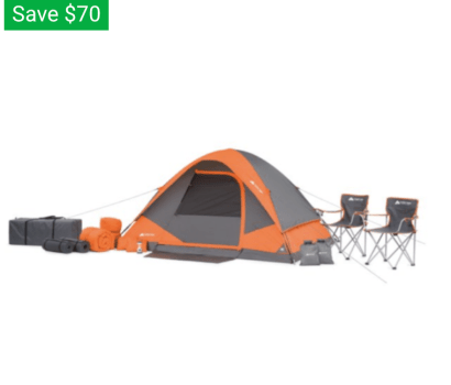 Ozark Trail 22-piece camping combo set for $99