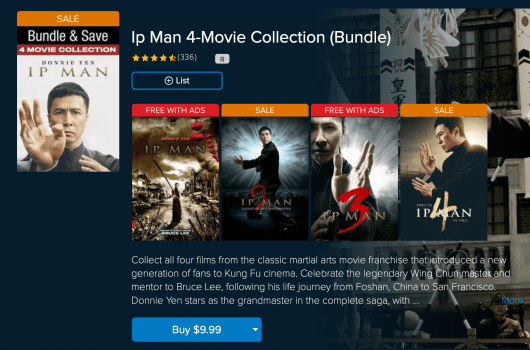 For those interested, Vudu has this collection on sale for $9.99. These movies are not Movies Anywhere (MA) compatible.