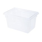 Rubbermaid Commercial Products-Food Storage Box, 21.5 Gallon, Clear (FG330100CLR)