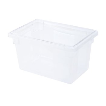 Rubbermaid Commercial Products-Food Storage Box, 21.5 Gallon, Clear (FG330100CLR)
