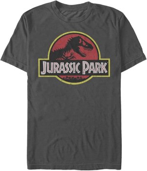 Jurassic Park Men’s Classic Movie Logo T-Shirt (Lots of sizes)
