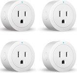 Smart Plug Amysen – Alexa, Echo & Google Home – Only WiFi 2.4G (4- Pack)